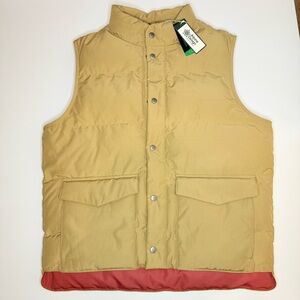 Alpine Design Men’s 1962 Puffer Vest Thermolite Sahara Sand Size L NWT